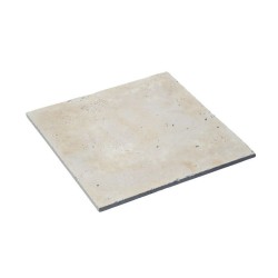 Carrelage Travertin Beige Clair 1er choix 40,6x40,6x1,2 cm -Ti'ma Stone
