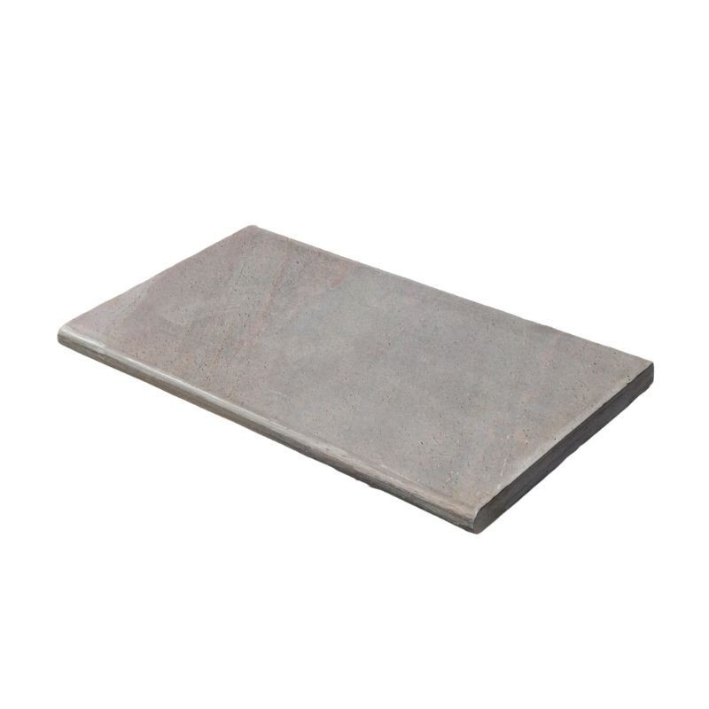 Margelle de piscine Quartzite rouge 60x33x3 cm 1/2 Rond - Ti'ma Stone
