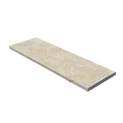 Couvertine Mur Travertin Beige 1er choix 100x33x3 cm - Ti'ma Stone