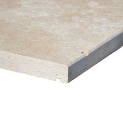 Couvertine Mur Travertin Beige 1er choix 100x33x3 cm - Ti'ma Stone