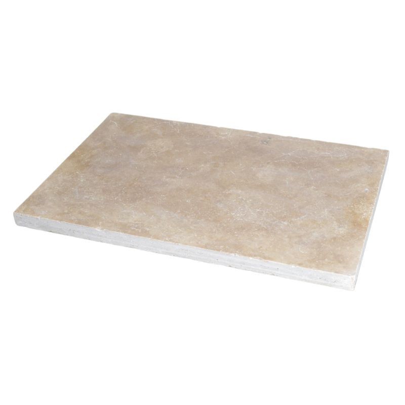Dallage Travertin Beige Mix 1er choix 91,5x61x3 cm - Ti'ma Stone