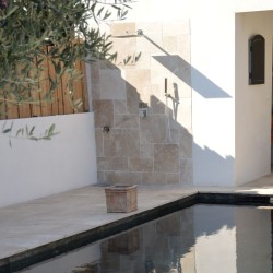 Carrelage Travertin Beige Mix 1er choix 20,3x20,3x1,2 cm - Ti'ma Stone