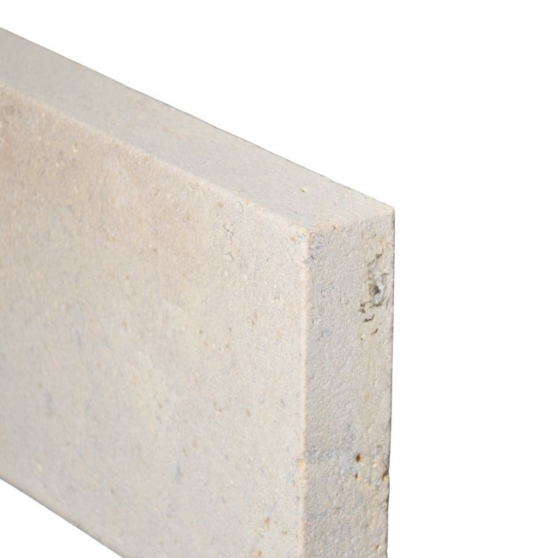 Bordure de jardin pierre Sinaï Beige Sablée Brossée 50x20x5 cm