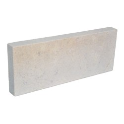 Bordure de jardin pierre Sinaï Beige Sablée Brossée 50x20x5 cm