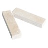 Chevron Travertin Beige Clair 1er choix Vieilli 20,3x5x3 cm - Ti'ma Stone