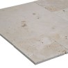 Carrelage Travertin Beige Classique Opus Romain x 3 cm - Ti'ma Stone