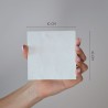 Carrelage Zellige Marocain Blanc Neige N°1 10x10 cm - Ti'ma Stone