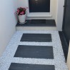 Pas Japonais Rectangle en Ardoise Noire 100x50x2-4 cm - Ti'ma Stone