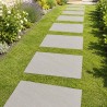 Pas japonais Rectangle Grès Kandla Gris 60x50x3cm - Ti'ma Stone