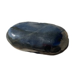 Galet de décoration en Marbre Noir Poli - Ti'ma Stone