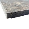 Pas japonais Rectangle Travertin Gris 61x33x3 cm - Ti'ma Stone