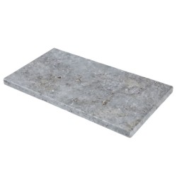 Pas japonais Rectangle Travertin Gris 61x33x3 cm - Ti'ma Stone