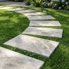 Pas japonais Rectangle Travertin Gris 61x40,6x3 cm - Ti'ma Stone