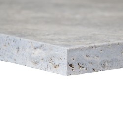 Pas japonais Rectangle Travertin Gris 61x40,6x3 cm - Ti'ma Stone