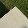 Dallage Sinaï Beige Sablé Brossé - 60x40x2 cm - Ti'ma Stone