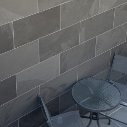 Dallage pierre naturelle Ardoise Noire 60x30x1 cm - Ti'ma Stone
