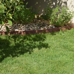 Bordure de jardin en Acier Flexible - 200x10 cm - Livraison rapide