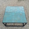 Carrelage Zellige Marocain Bleu Maldives N°20 10x10 cm - Ti'ma Stone