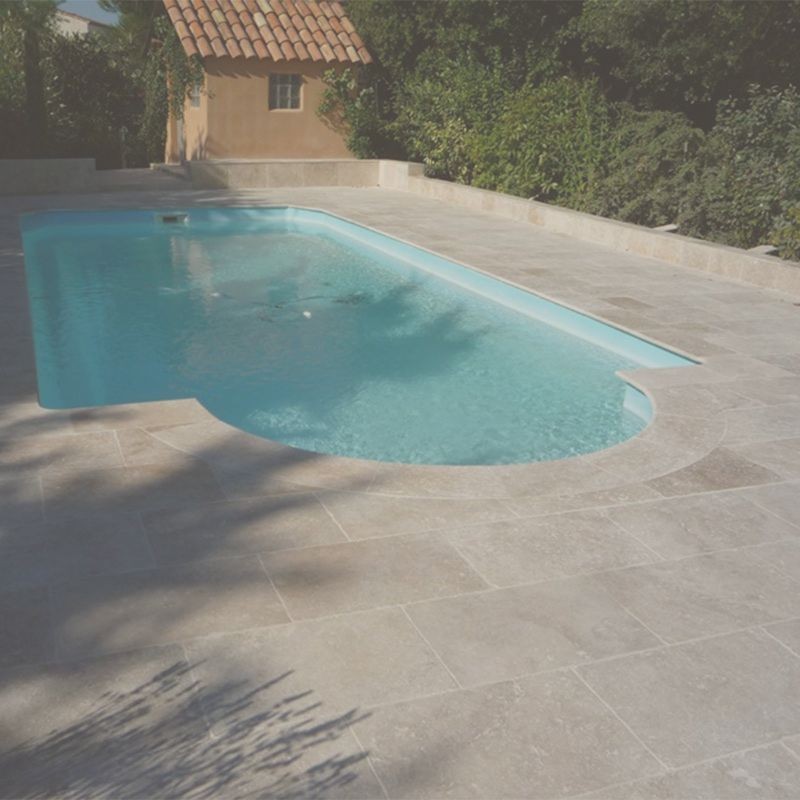 Margelles bain romain piscine