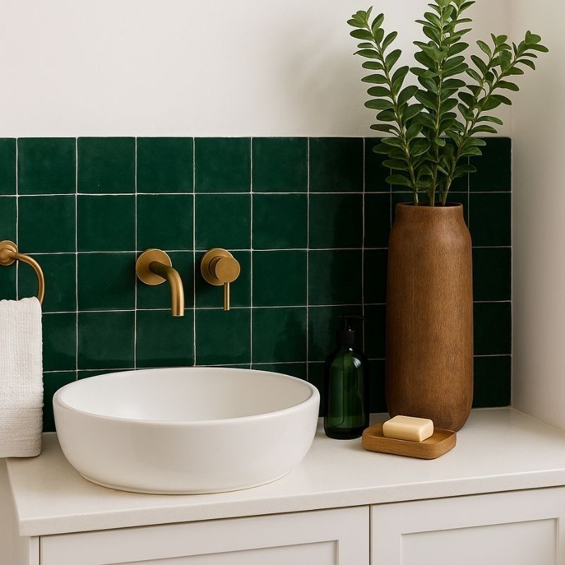 Carrelage Zellige Marocain Vert