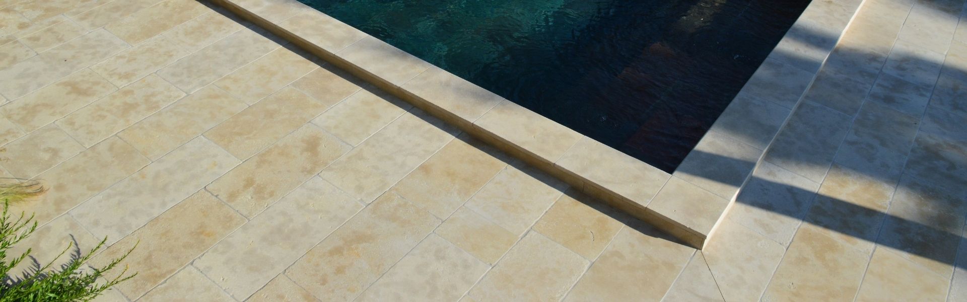 Travertin piscine