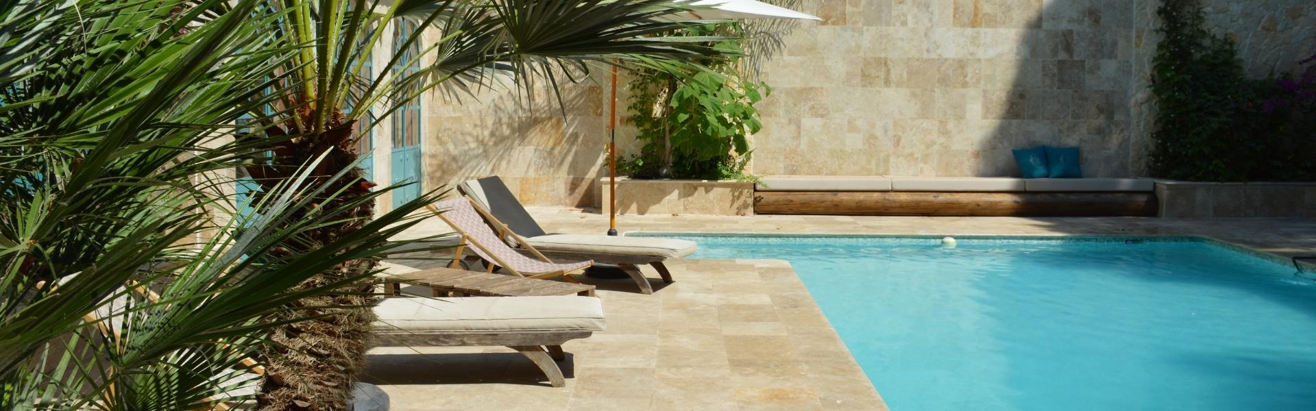 Carrelage travertin