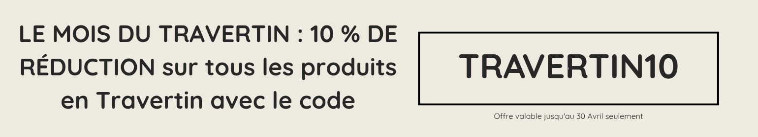 promotion Travertin
